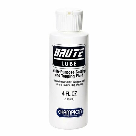 BRUTE PLATINUM Champion 4 oz Bottle BruteLube Cutting Fluid, 12PK CHA XLUB-4